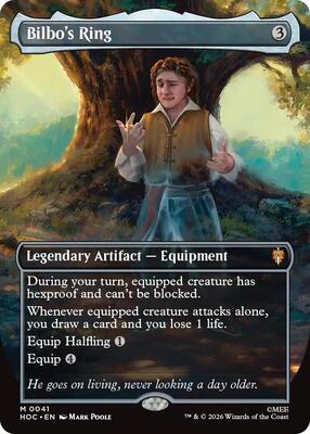 Bilbo's Ring (Borderless) card from The Hobbit: Eternal-Legal