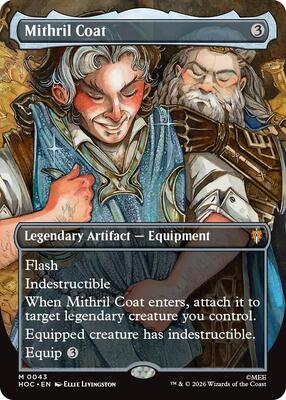 Mithril Coat (Borderless) card from The Hobbit: Eternal-Legal