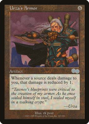Urza's Armor card from Urza's Saga