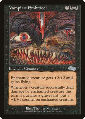 Vampiric Embrace card from Urza's Saga