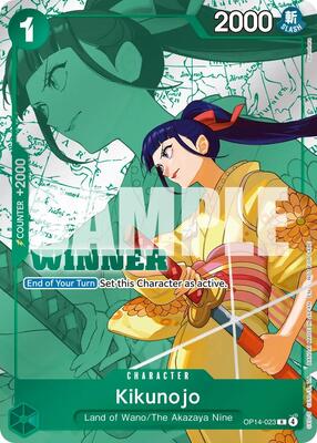 Kikunojo (Winner Pack 2026 Vol. 3) card from One Piece Promotion Cards