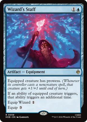 Wizard's Staff card from The Hobbit
