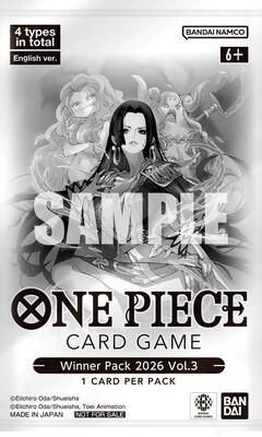 Winner Pack 2026 Vol. 3 card from One Piece Promotion Cards