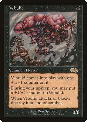 Vebulid card from Urza's Saga