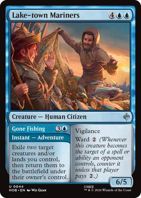 Lake-town Mariners card from The Hobbit