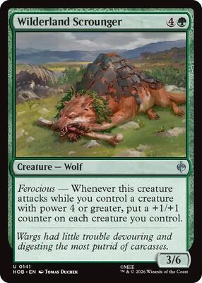 Wilderland Scrounger card from The Hobbit