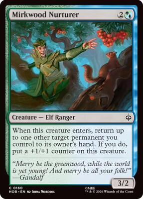 Mirkwood Nurturer card from The Hobbit