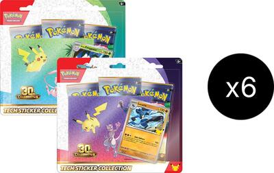 30th Celebration Tech Sticker Collection Case card from ME: 30th Celebration