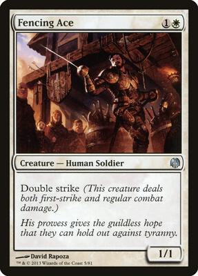 Fencing Ace card from Duel Decks: Heroes vs. Monsters