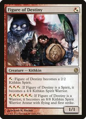 Figure of Destiny card from Duel Decks: Heroes vs. Monsters