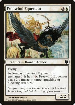 Freewind Equenaut card from Duel Decks: Heroes vs. Monsters