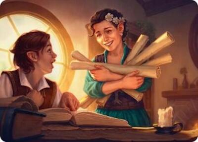 Belladonna Took Art Card card from Art Series: The Hobbit