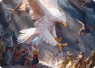 The Eagles Are Coming! Art Card card from Art Series: The Hobbit