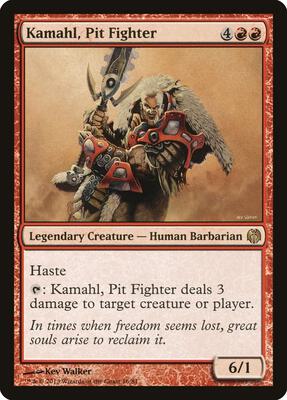 Kamahl, Pit Fighter card from Duel Decks: Heroes vs. Monsters