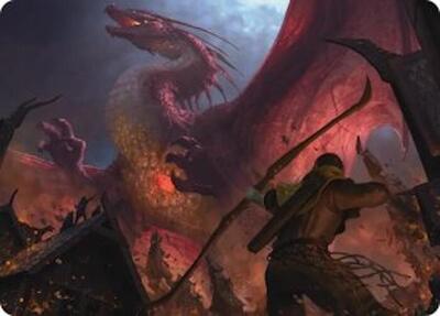 Magnificent End Art Card card from Art Series: The Hobbit