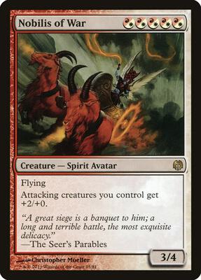Nobilis of War card from Duel Decks: Heroes vs. Monsters