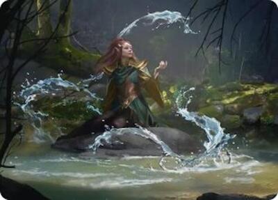 Mirkwood Meditator Art Card card from Art Series: The Hobbit