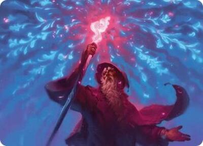 Wizard's Staff Art Card card from Art Series: The Hobbit