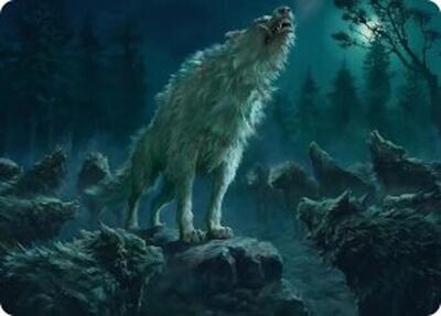 Reverent Howl Art Card card from Art Series: The Hobbit