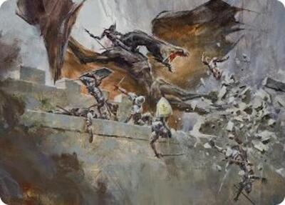 Witch-king of Angmar Art Card card from Art Series: The Hobbit