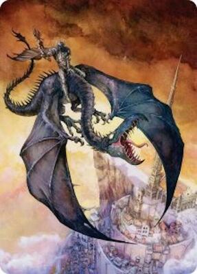 Witch-king, Bringer of Ruin Art Card card from Art Series: The Hobbit