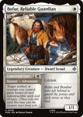 Bofur, Reliable Guardian card from The Hobbit