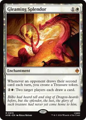 Gleaming Splendor card from The Hobbit