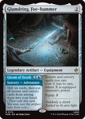 Glamdring, Foe-hammer card from The Hobbit