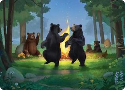 Dancing from Dark to Dawn Art Card card from Art Series: The Hobbit