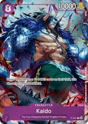 Kaido (Event Pack Vol. 9) card from One Piece Promotion Cards
