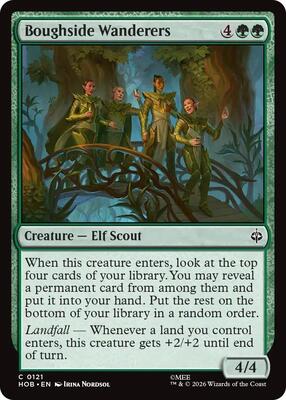 Boughside Wanderers card from The Hobbit
