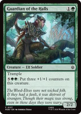 Guardian of the Halls card from The Hobbit