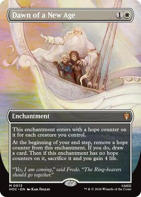 Dawn of a New Age (Borderless) card from The Hobbit: Eternal-Legal
