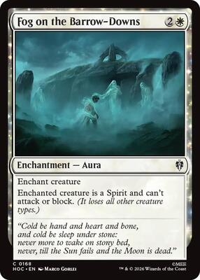 Fog on the Barrow-Downs card from The Hobbit: Eternal-Legal