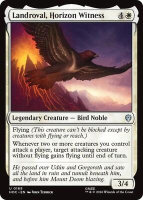 Landroval, Horizon Witness card from The Hobbit: Eternal-Legal