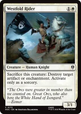 Westfold Rider card from The Hobbit: Eternal-Legal