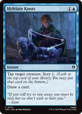 Hithlain Knots card from The Hobbit: Eternal-Legal
