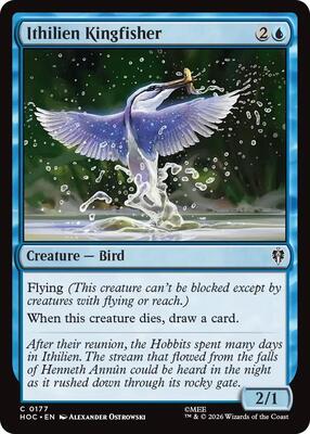 Ithilien Kingfisher card from The Hobbit: Eternal-Legal