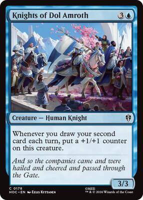 Knights of Dol Amroth card from The Hobbit: Eternal-Legal
