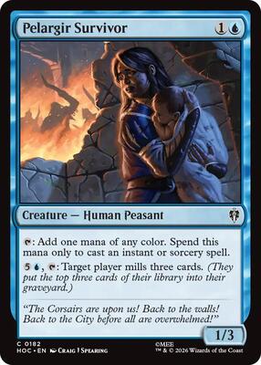 Pelargir Survivor card from The Hobbit: Eternal-Legal