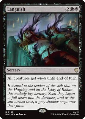 Languish card from The Hobbit: Eternal-Legal