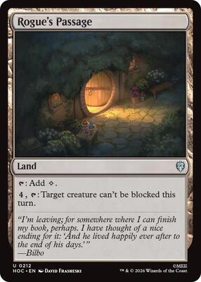 Rogue's Passage card from The Hobbit: Eternal-Legal