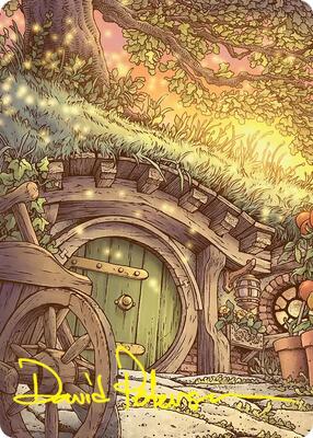 Plains (Summer) Art Card (Gold-Stamped Signature) card from Art Series: The Hobbit