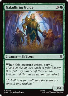 Galadhrim Guide card from The Hobbit: Eternal-Legal