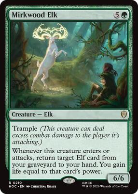 Mirkwood Elk card from The Hobbit: Eternal-Legal