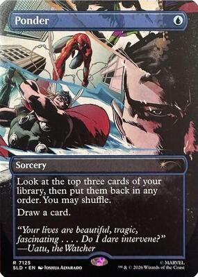 Ponder (7125) card from Secret Lair Drop Series