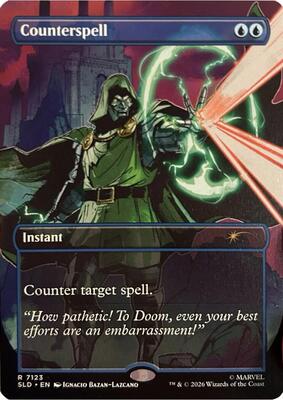 Counterspell (7123) card from Secret Lair Drop Series