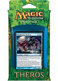 Theros - Intro Pack - Shipbreaker Kraken card from Theros