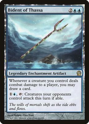 Bident of Thassa card from Theros