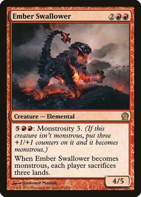 Ember Swallower card from Theros